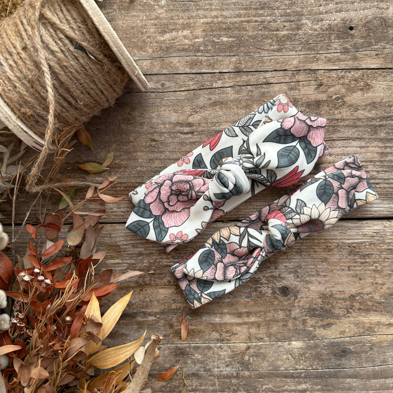 Wildflowers Knot Bow Headband