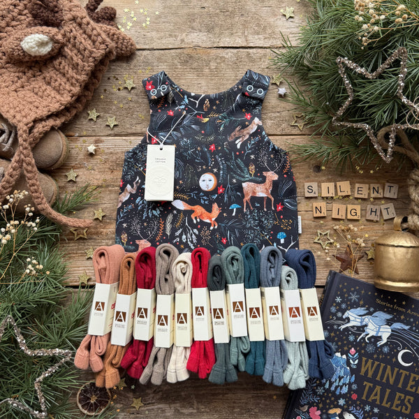 Winter Tales Bloomer Romper
