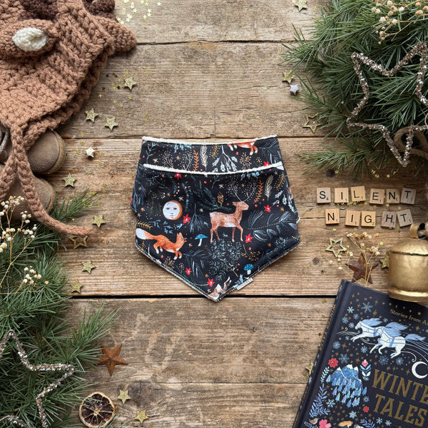 Winter Tales Dribble Bib