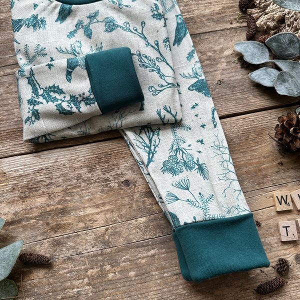 Winter Toile BeeJamas | Cosy Long