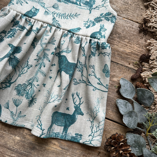 Winter Toile Dress