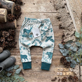 Winter Toile Harem Leggings
