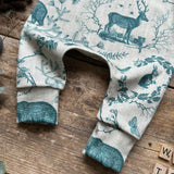 Winter Toile Harem Leggings