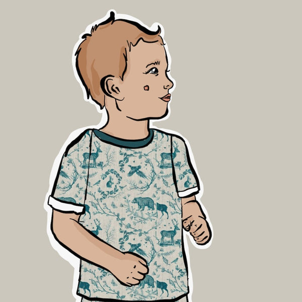 Winter Toile T-Shirt | Short Sleeve