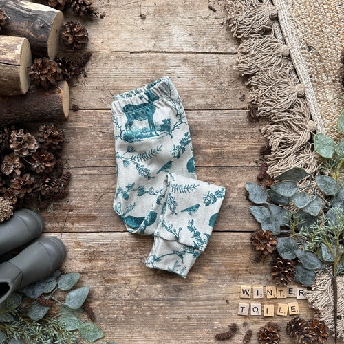 Winter Toile Slim Fit Leggings