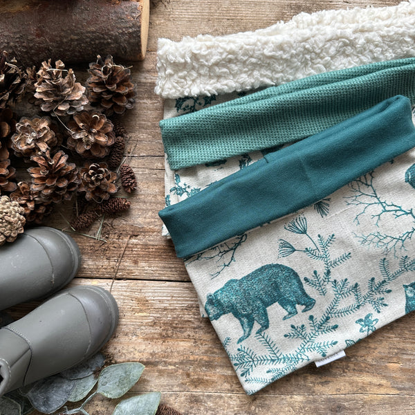 Winter Toile Printed Snood