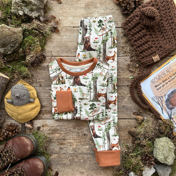 Woodland Bear BeeJamas | Cosy Long