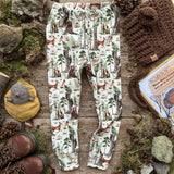 Woodland Bear Slim Fit Leggings