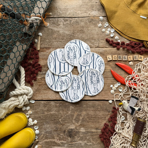 You're My Lobster (Blue) Breast Pads
