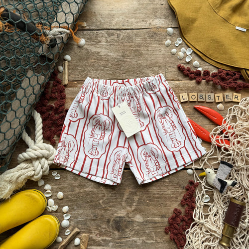 You're My Lobster (Red) Shorts