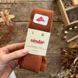 Cotton Rib Tights | Oxide