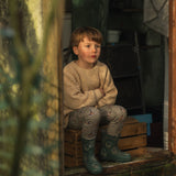 Olive Mallard Slim Leggings