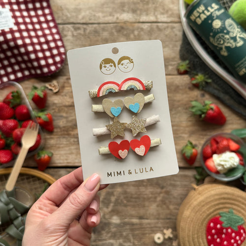 Rainbow Mini Clips