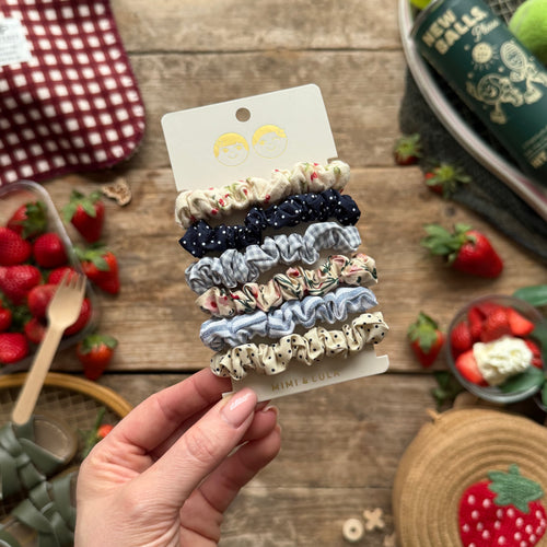 Mixed Scrunchies