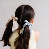 Floral Bow Scrunchies