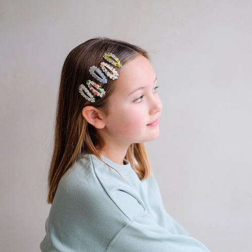 Spring Scalloped Clic Clacs