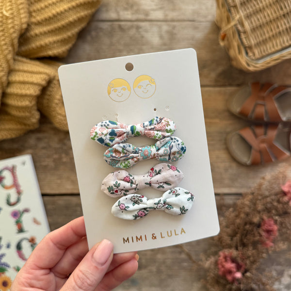 Flora Bow Clips