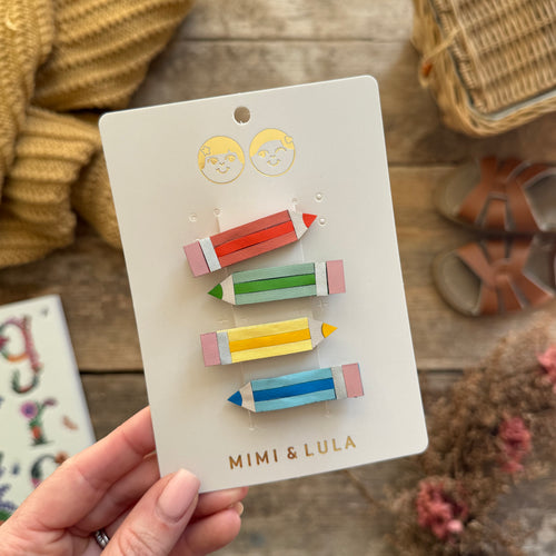 Colouring Pencil Clips