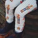 Nutcracker Stripe | Harem Leggings | Stock