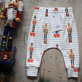 Nutcracker Stripe | Harem Leggings | Stock