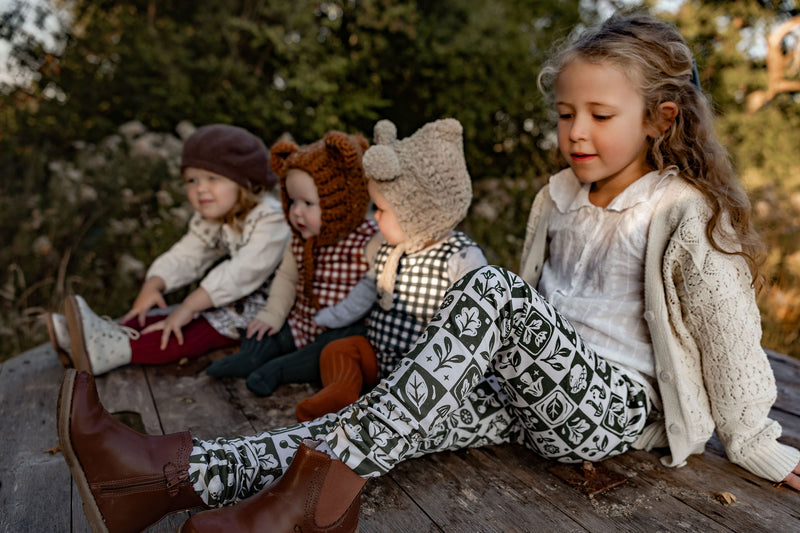 Forager's Quilt Slim Leggings