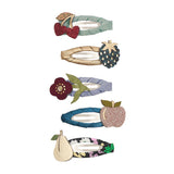 Winter Fruits Mini Hair Clips