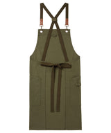 Santa Face Adult Clip ‘n’ Clasp Cross-Back Apron