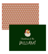 Santa Stripe Childrens Quilt
