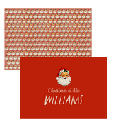 Santa Stripe Childrens Quilt