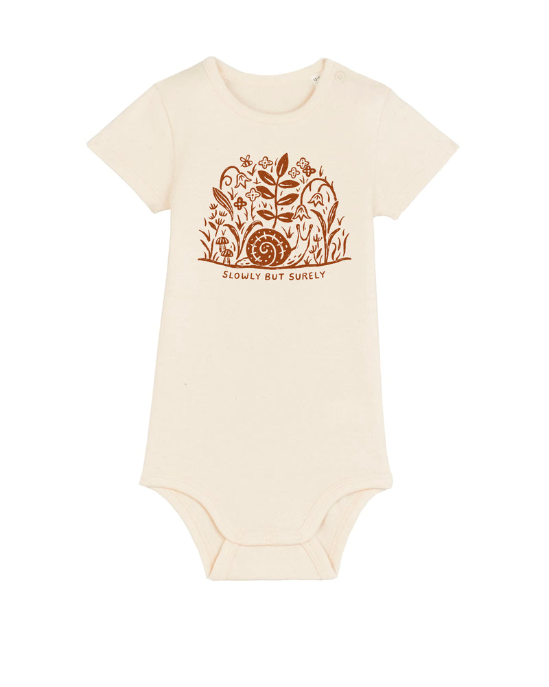 Slowly But Surely Baby Bodysuits, T-Shirts, Hoodies, Sweatshirts
