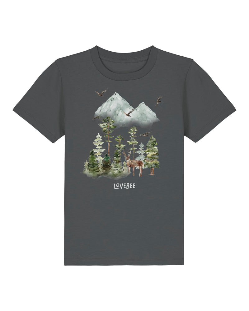 Stag Mountain Design T-shirt, Hoodies and Sweatshirts