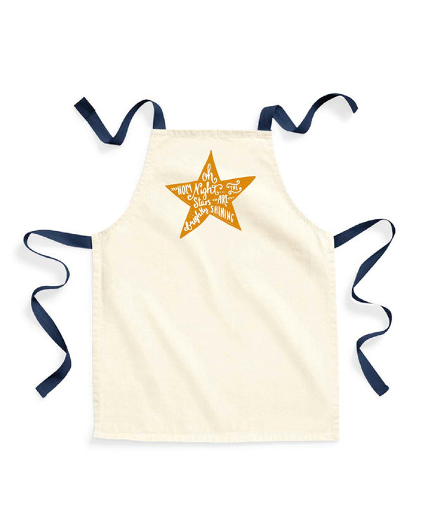 Oh Holy Night Fairtrade Cotton Junior Apron