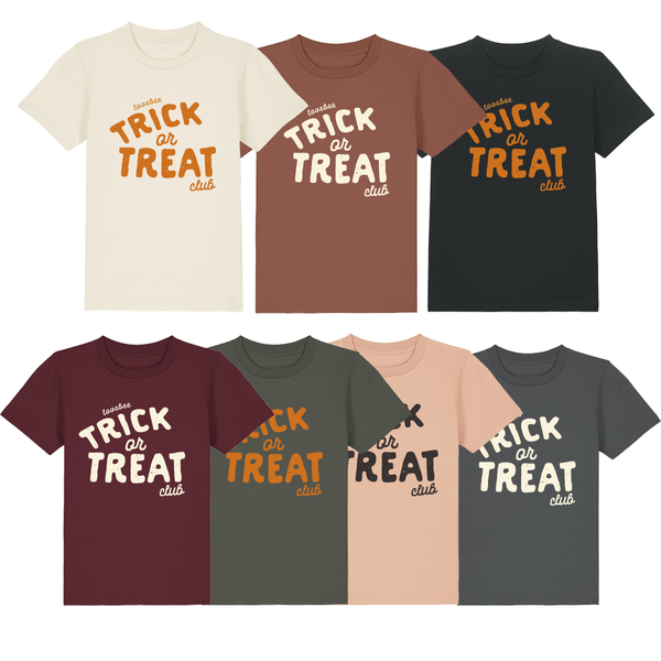 Trick Or Treat Halloween printed Tops