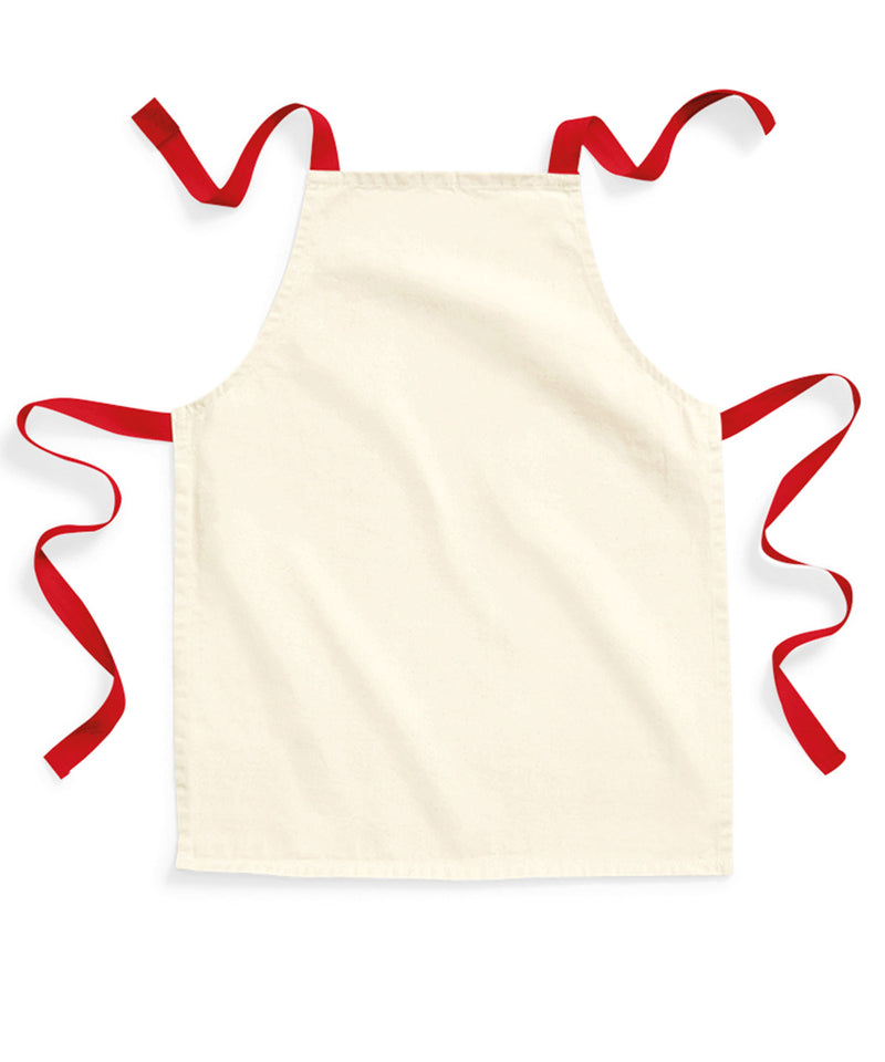 Santa Face Fairtrade Cotton Junior Craft Apron