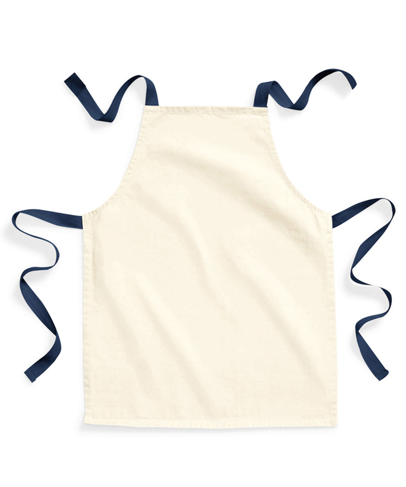 Santa Face Fairtrade Cotton Junior Craft Apron