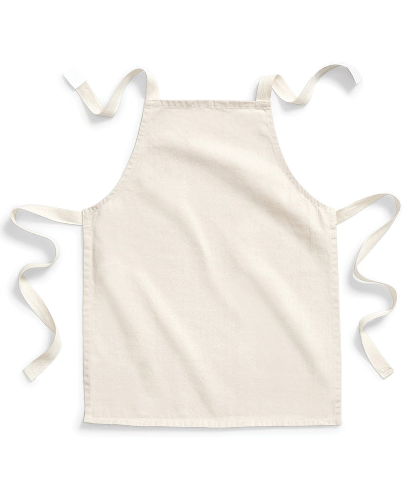 Santa Face Fairtrade Cotton Junior Craft Apron