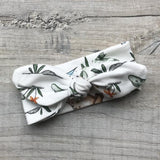Lovebeeclub Rawrsome Knot Bow Organic Child Baby Clothing