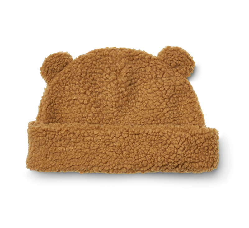 Bibi Pile Beanie With Ears | Golden