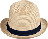 Doro Fedora Hat | Natural-Navy