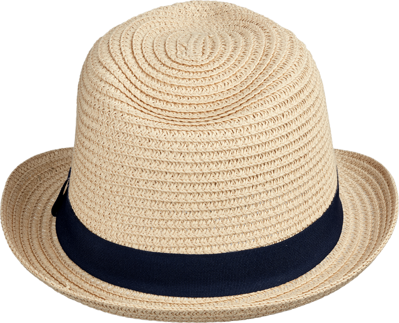 Doro Fedora Hat | Natural-Navy