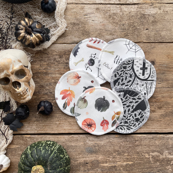 Halloween 3 Set Reusable Breast Pads