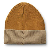 Ezra Beanie | Golden Caramel Oat Mix