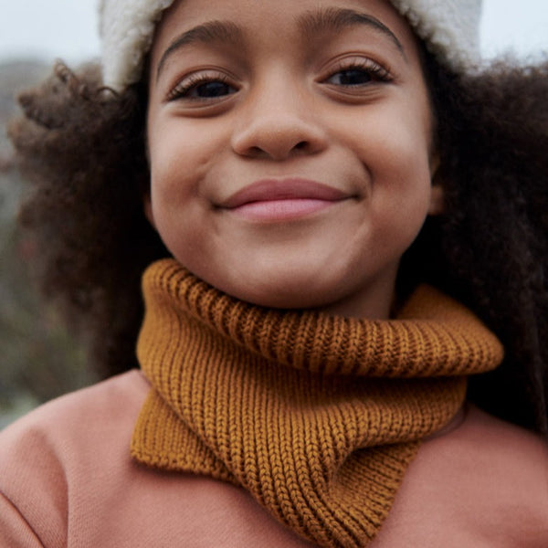 Mathias Neck Warmer | Golden Caramel
