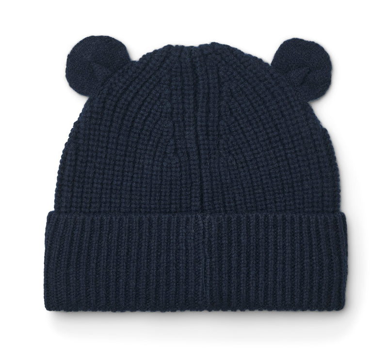 Miller Beanie With Ears | Midnight Navy