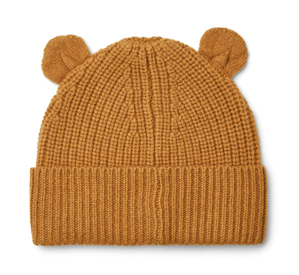 Miller Beanie With Ears | Golden Caramel