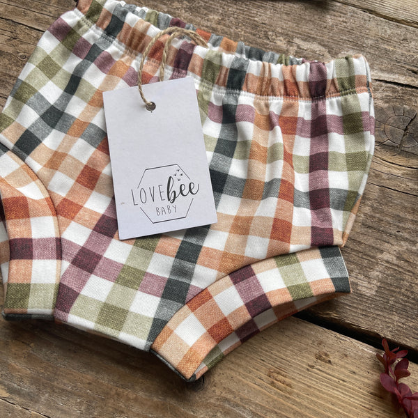 Autumn Check Bloomers