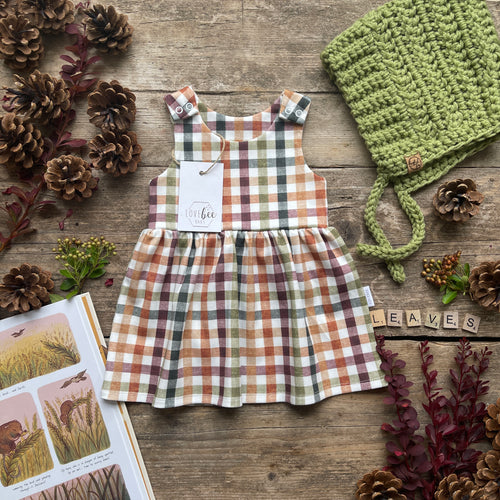 Autumn Check Dress