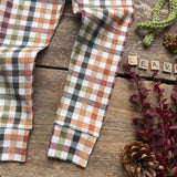 Autumn Check Slim Fit Leggings