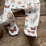Early Bird Footed Romper | Stock