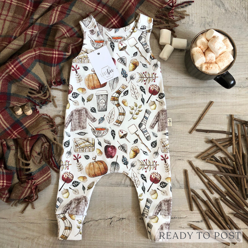 Autumn Spice Long Romper | Ready To Post